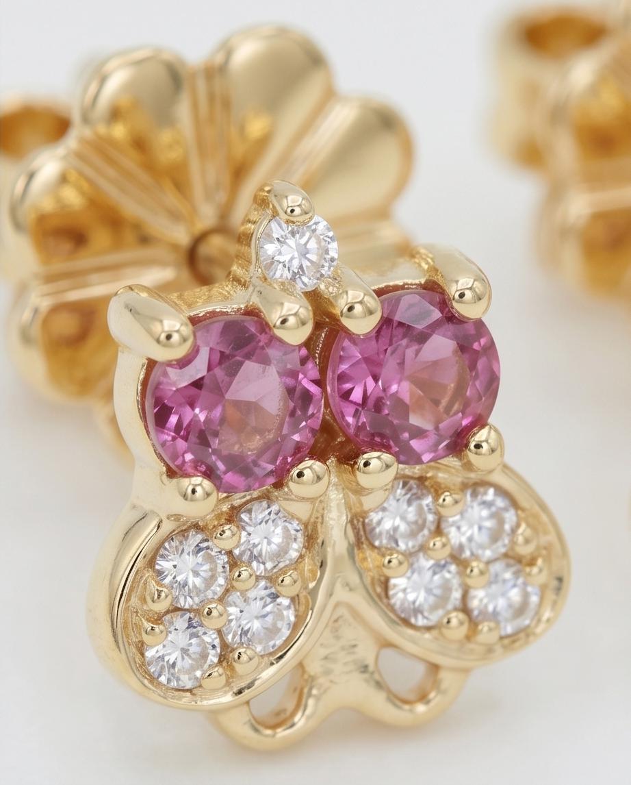 Rose Flutter Earring