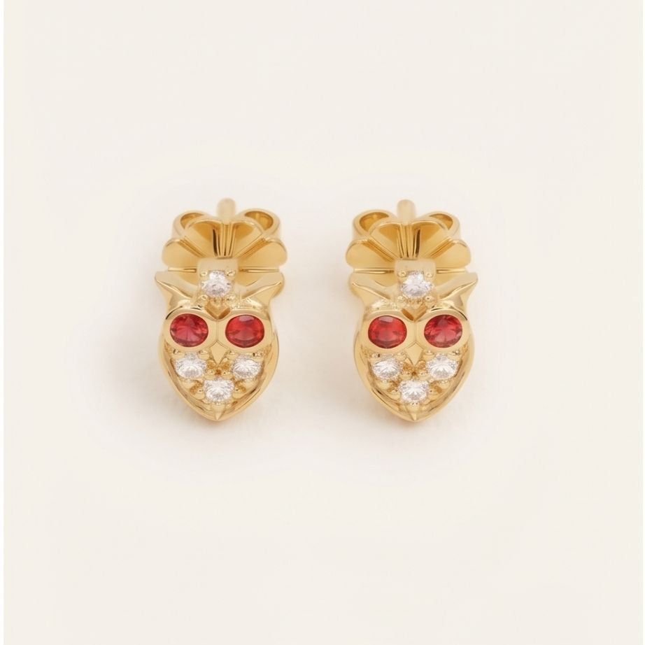 Celestial Owl Earring
