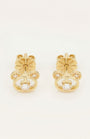 Opaline Bear Earring