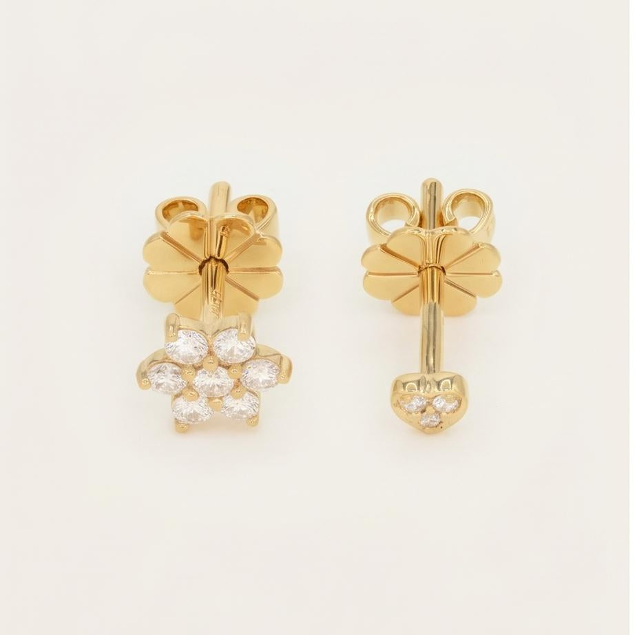 Floral Heart Earring