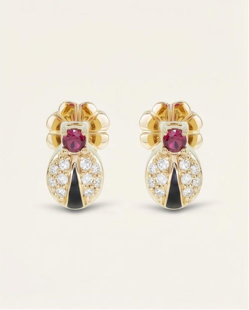 Ladybug Spark Earring