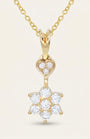 Floral Heart Pendant