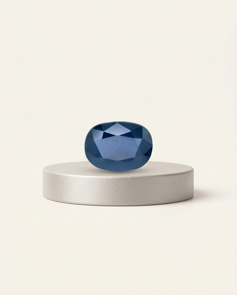3.28 carat Blue Sapphire