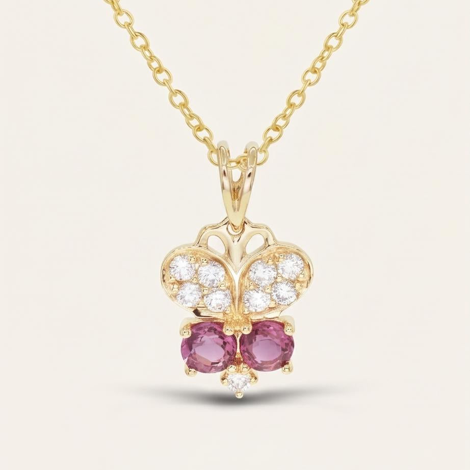 Rose Flutter Pendant
