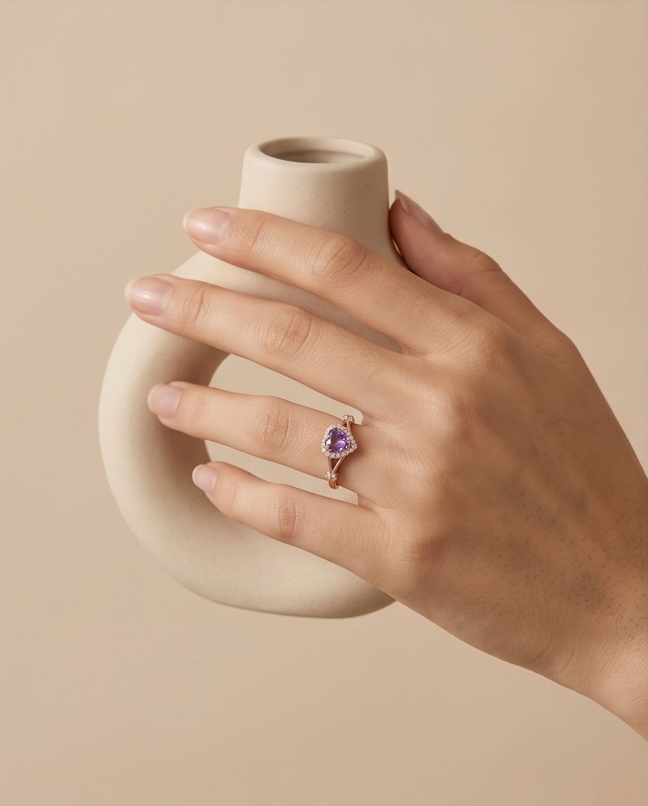 Regal Amethyst Ring