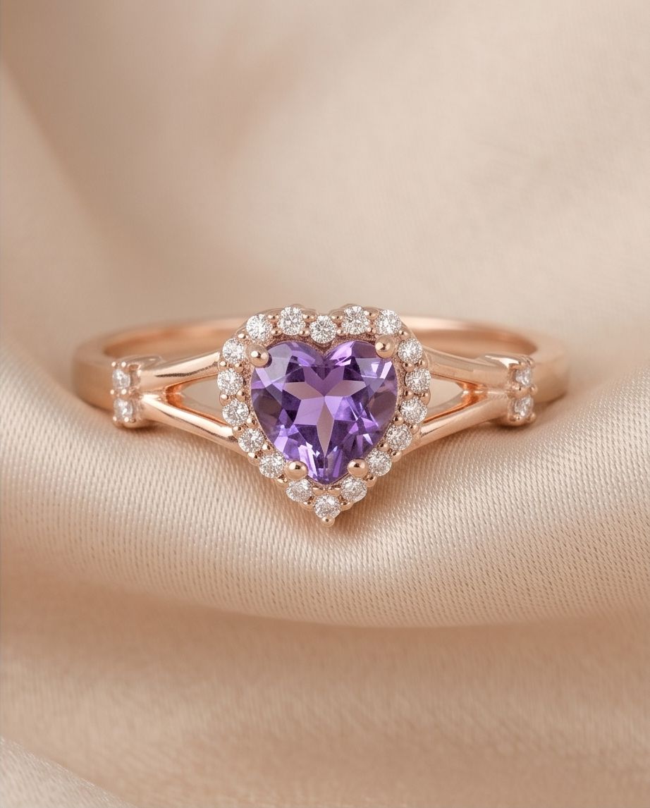 Regal Amethyst Ring
