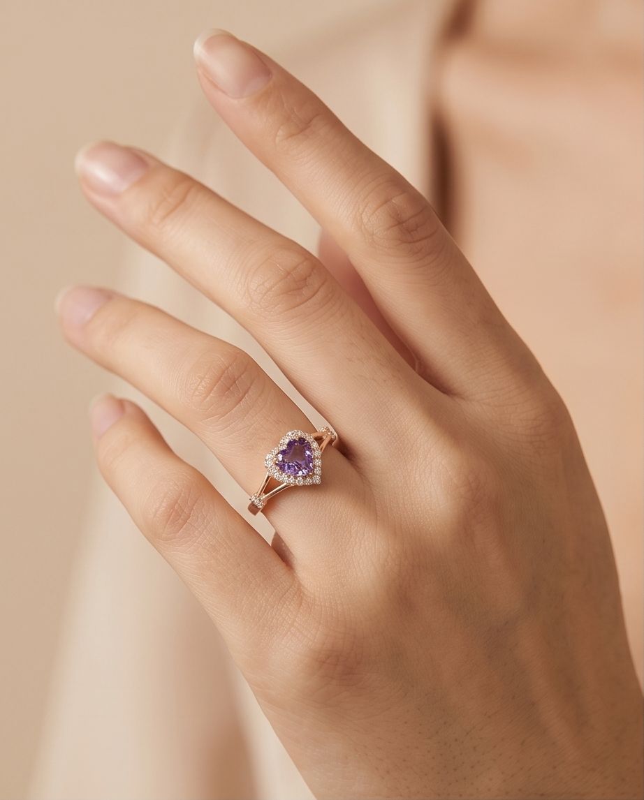 Regal Amethyst Ring