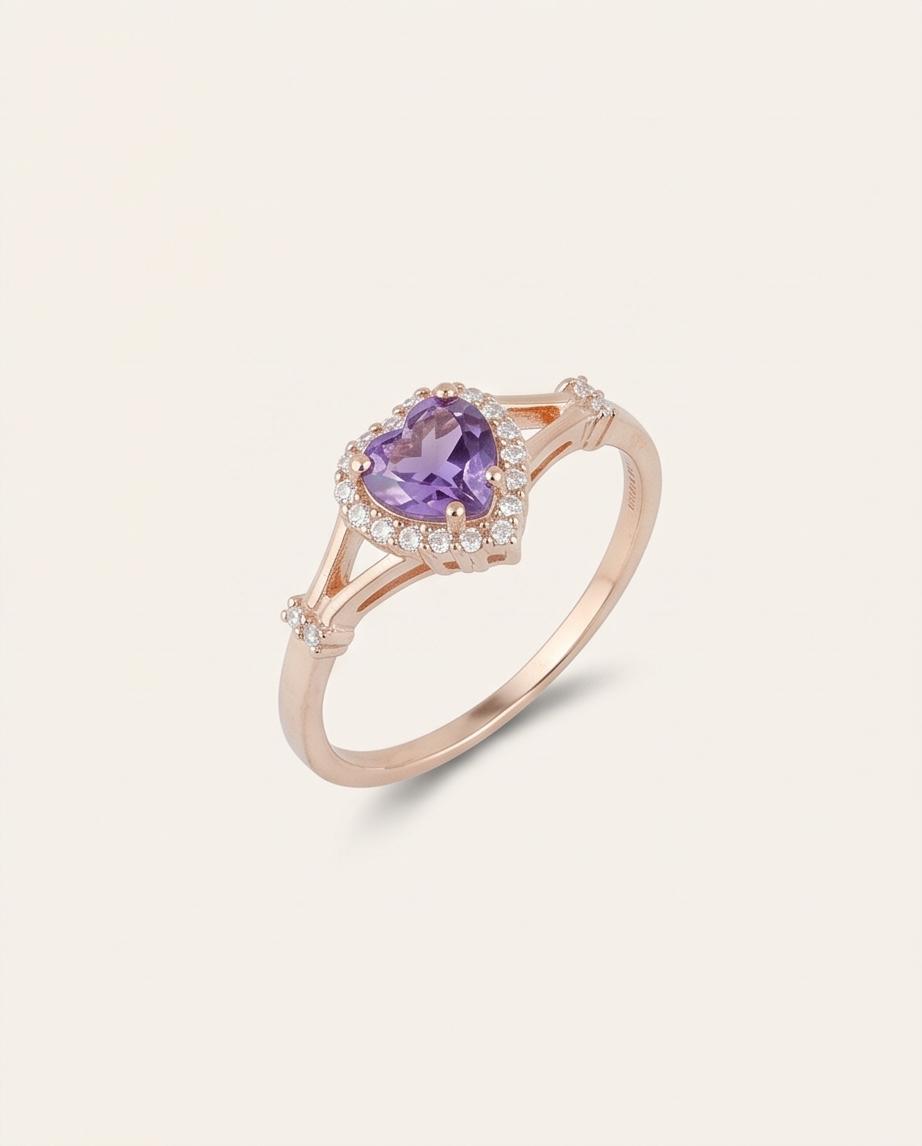Regal Amethyst Ring