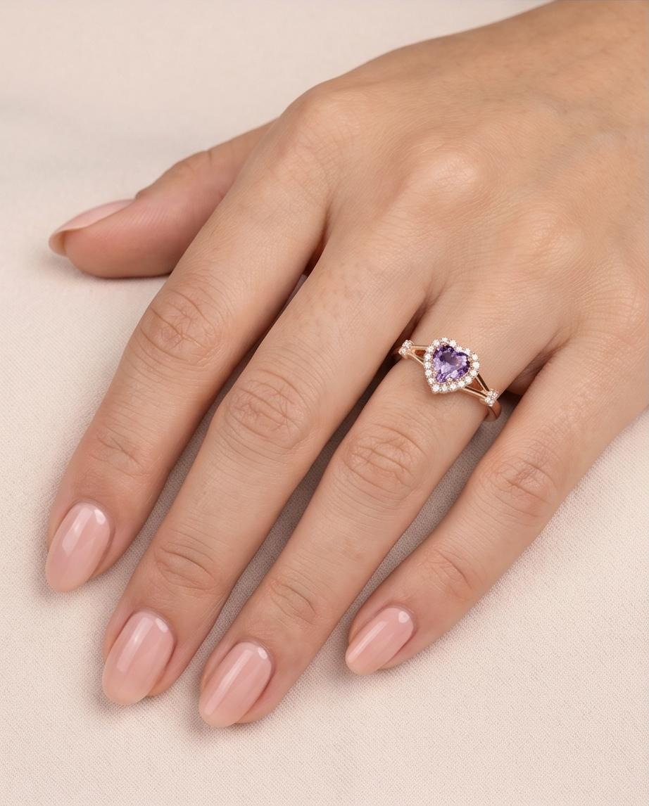Regal Amethyst Ring