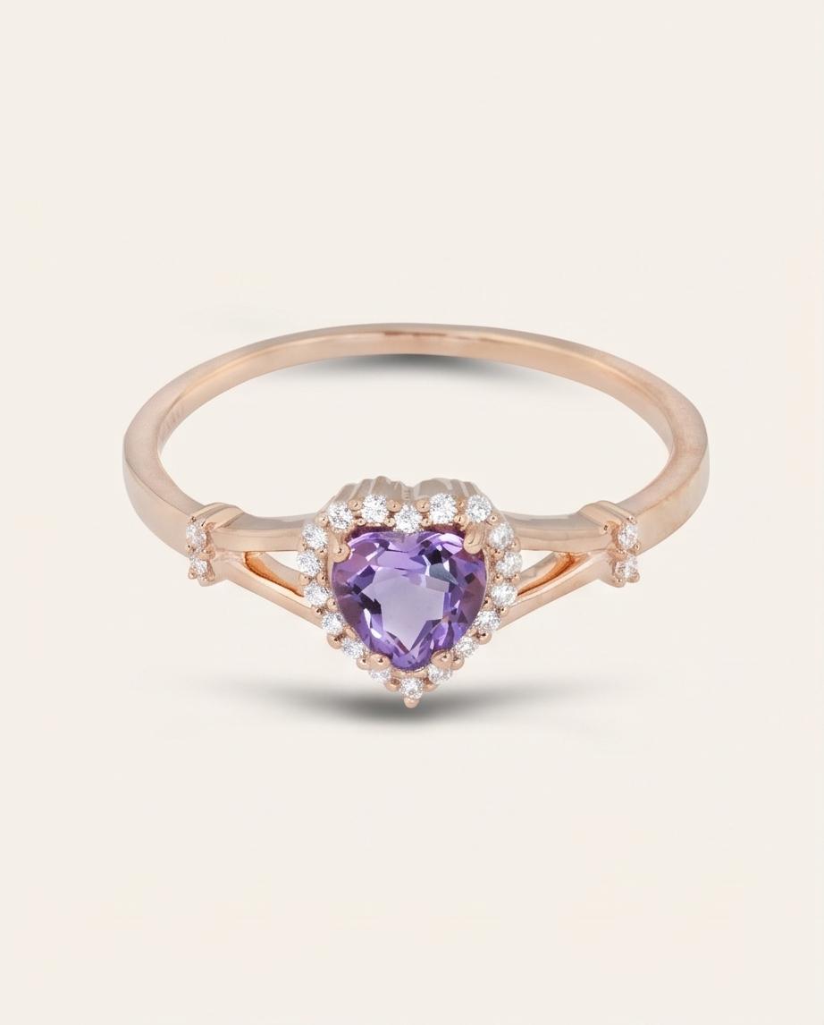 Regal Amethyst Ring