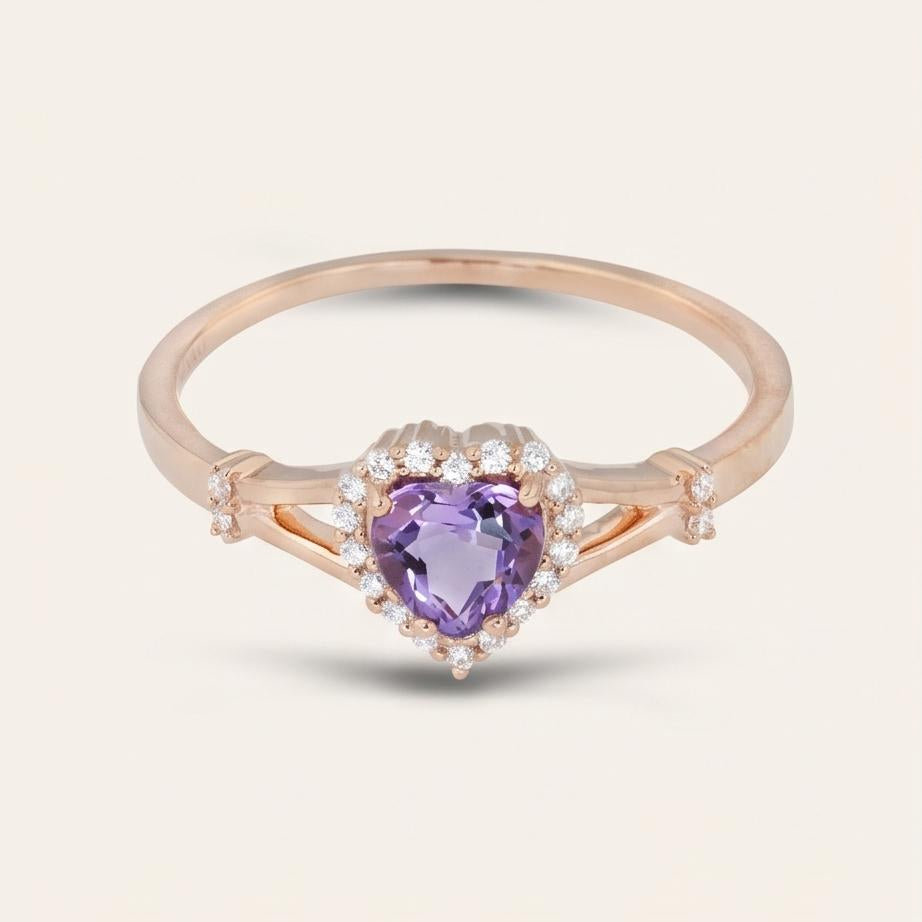 Regal Amethyst Ring