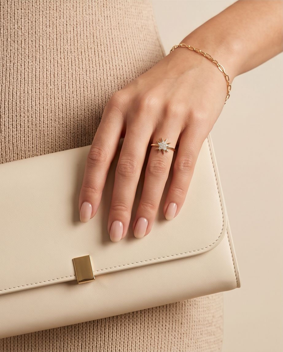 Lumiere Starburst Ring