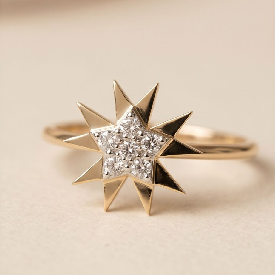 Lumiere Starburst Ring