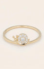 Snail Crystal Ring