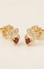 Crimson Bunny Earring