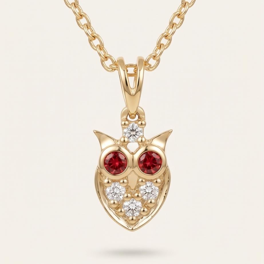 Celestial Owl Pendant