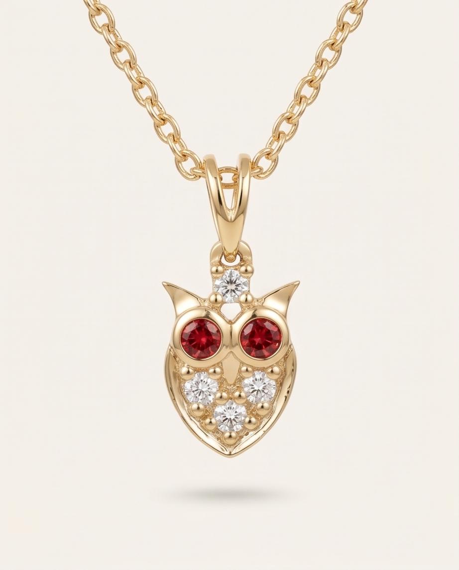 Celestial Owl Pendant