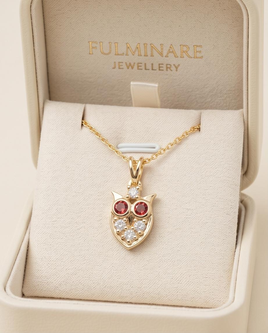 Celestial Owl Pendant