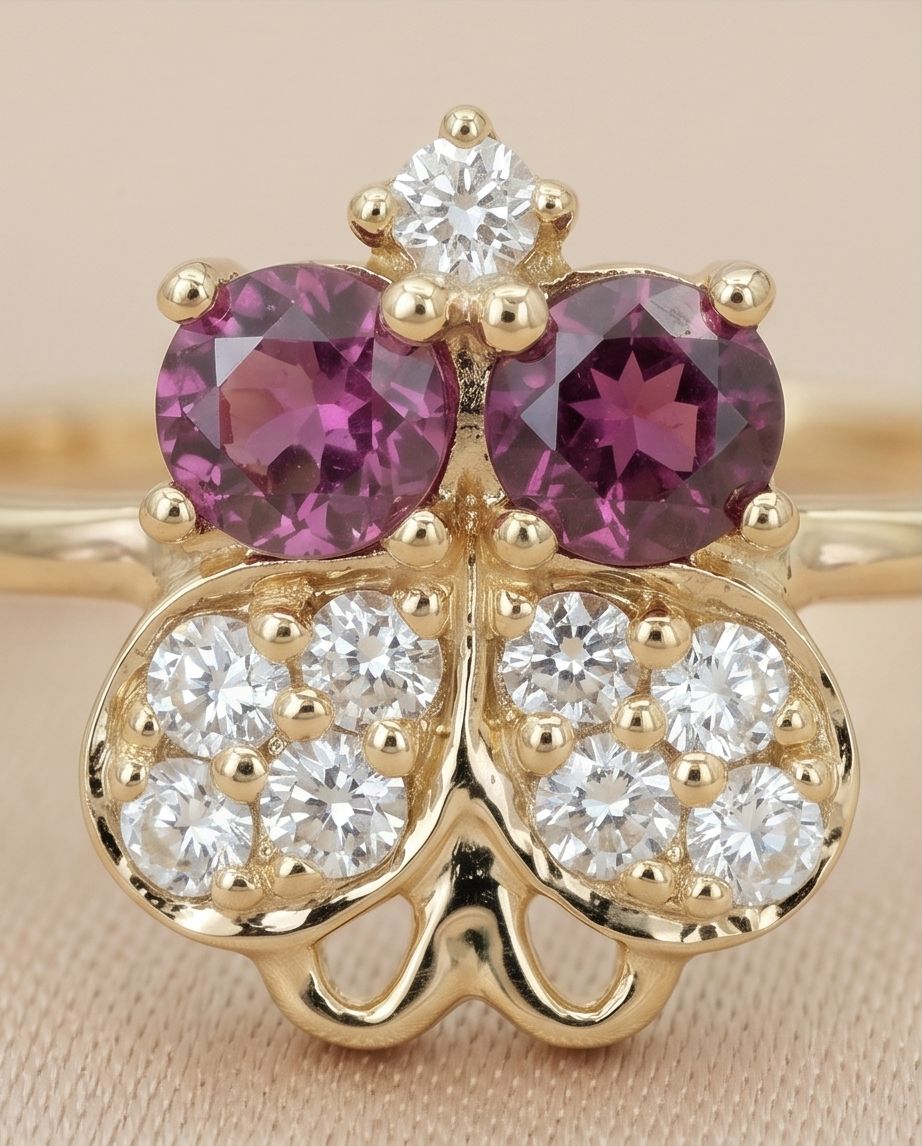 Rose Flutter Ring