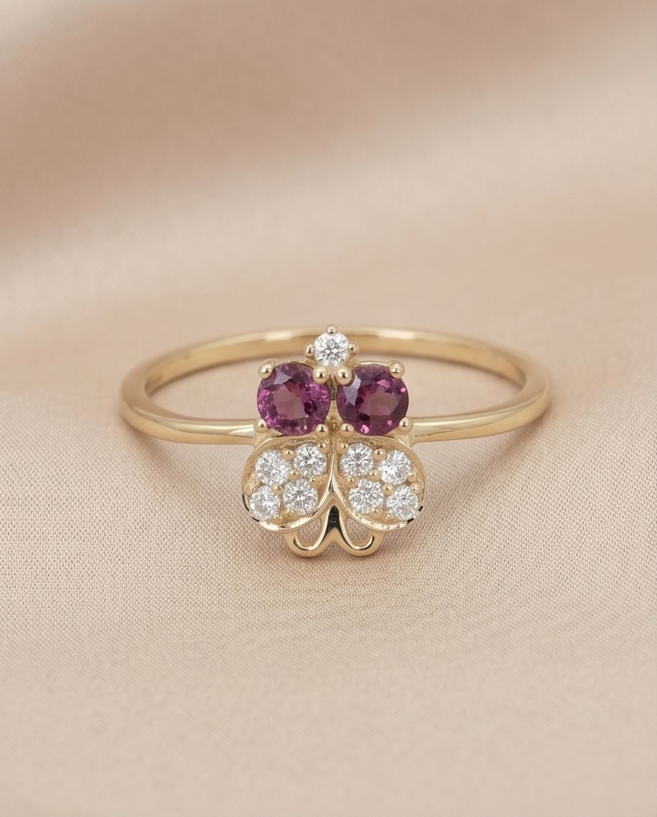 Rose Flutter Ring