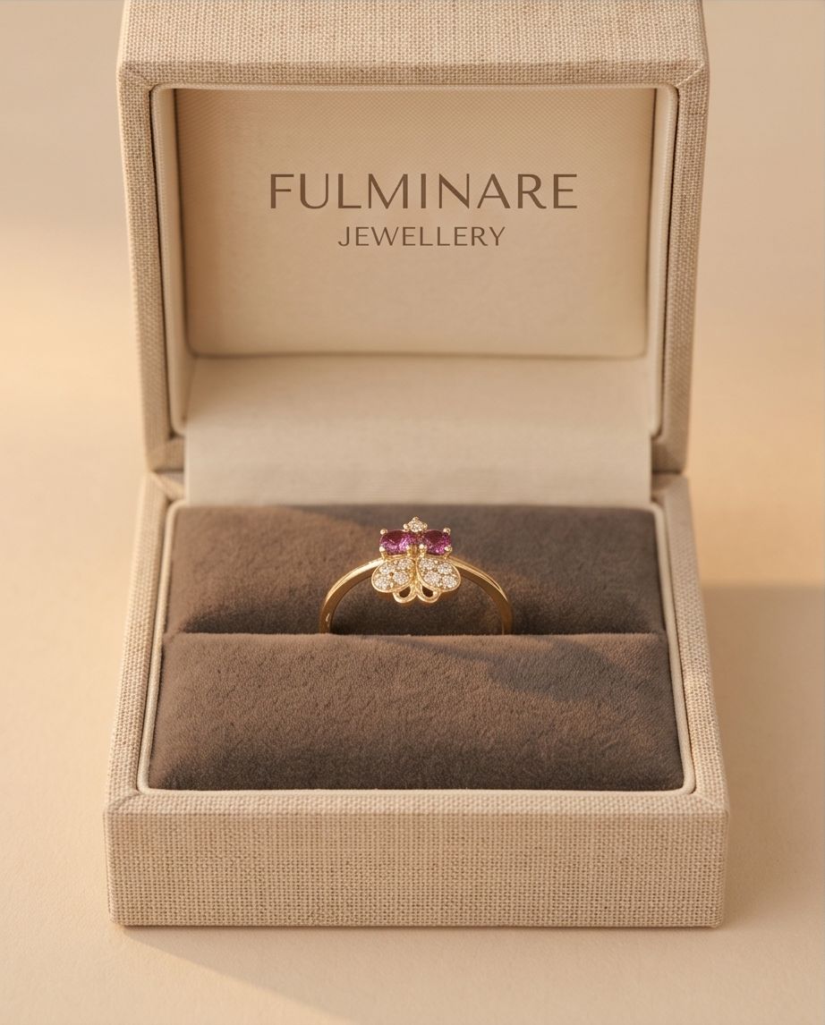 Rose Flutter Ring
