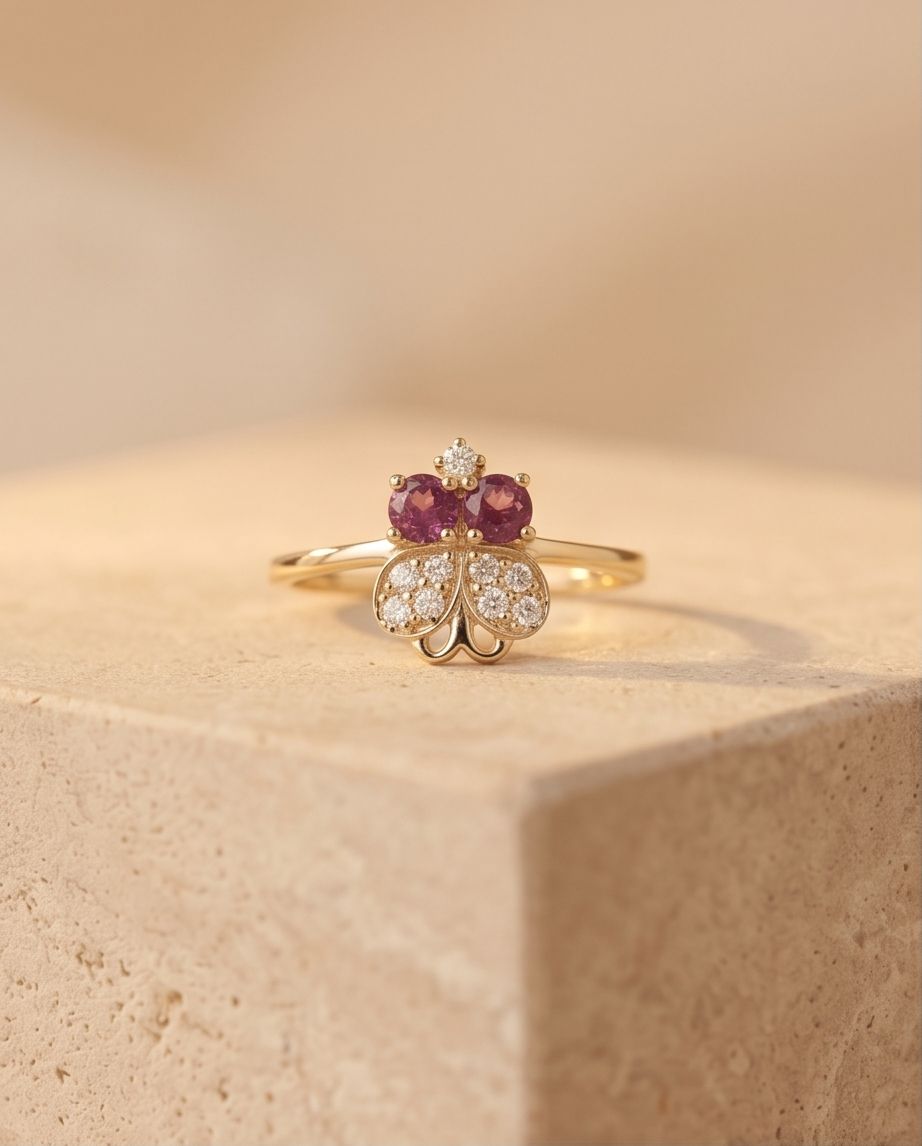 Rose Flutter Ring