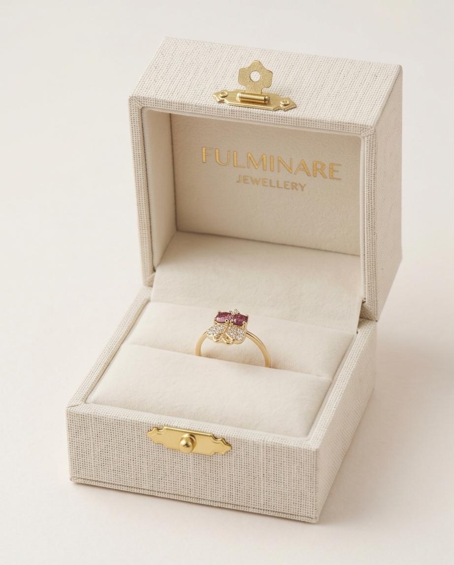 Rose Flutter Ring