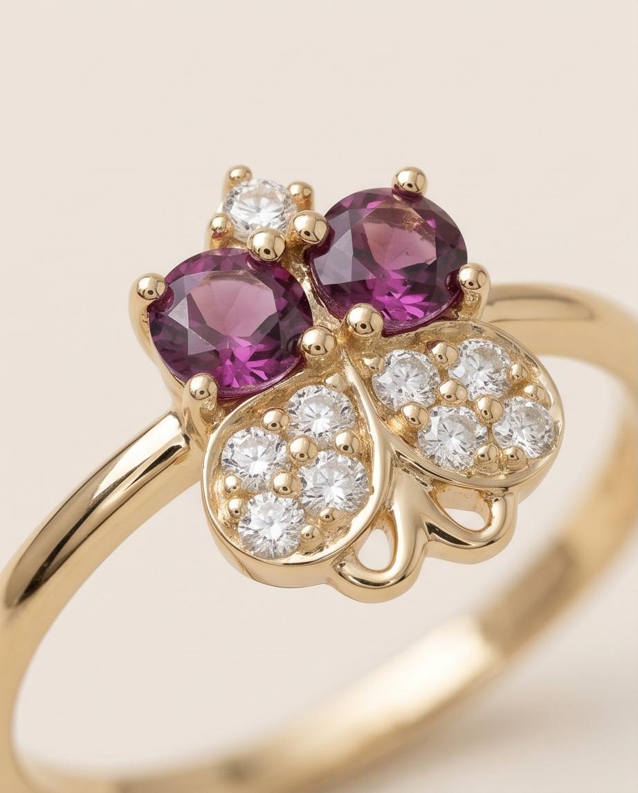 Rose Flutter Ring
