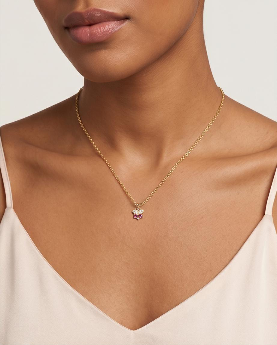 Rose Flutter Pendant