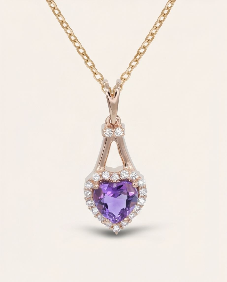 Regal Amethyst Pendant