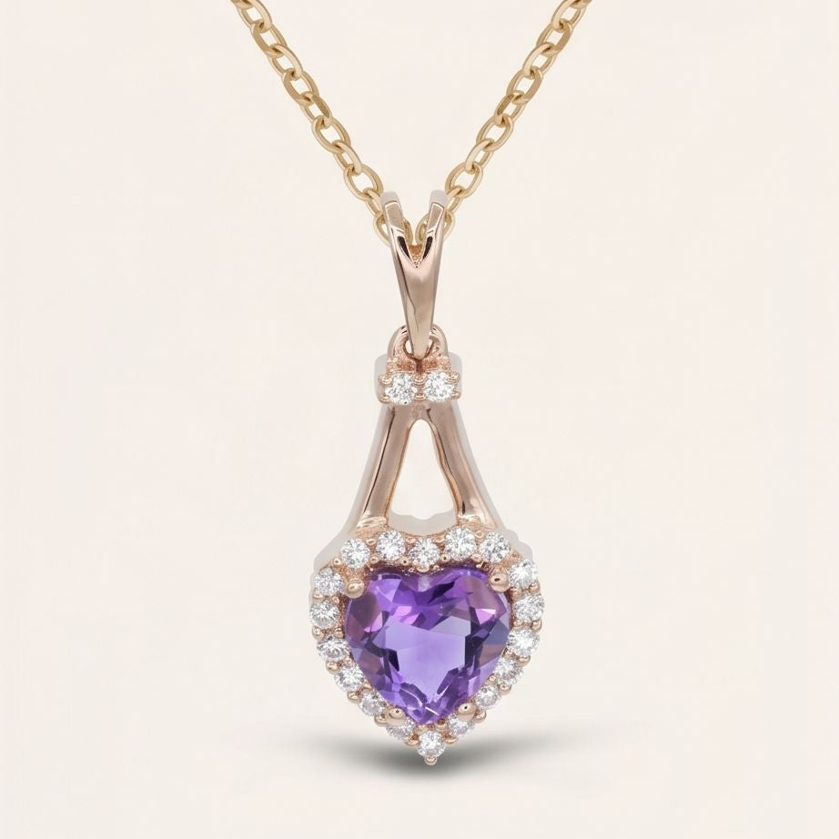 Regal Amethyst Pendant