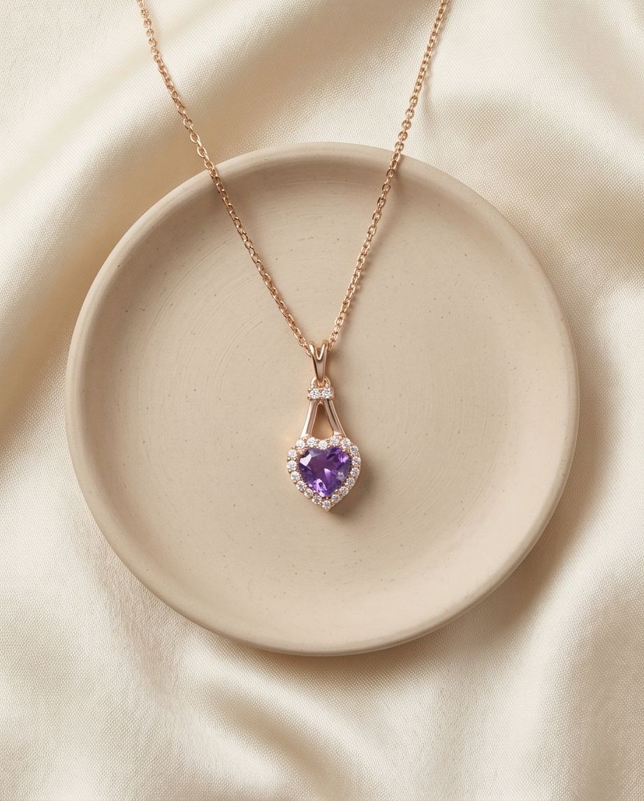 Regal Amethyst Pendant
