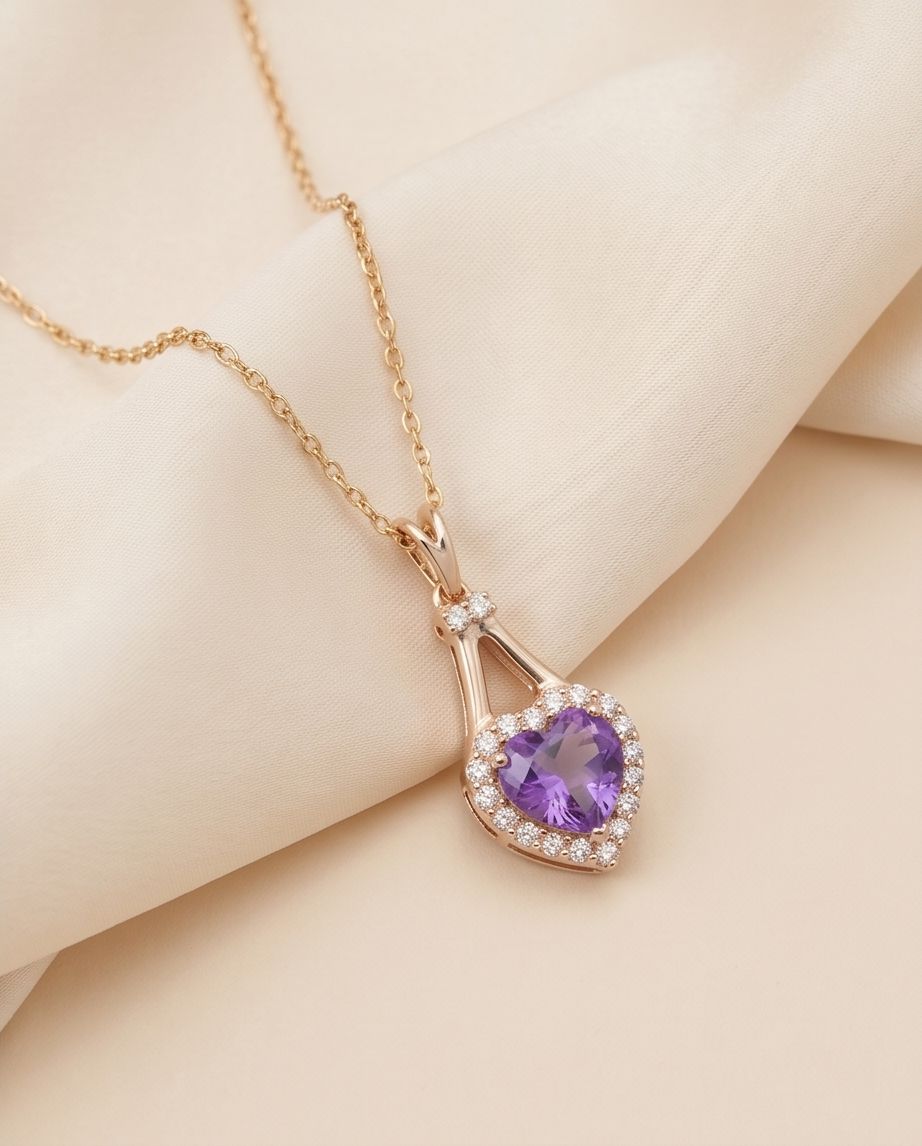 Regal Amethyst Pendant
