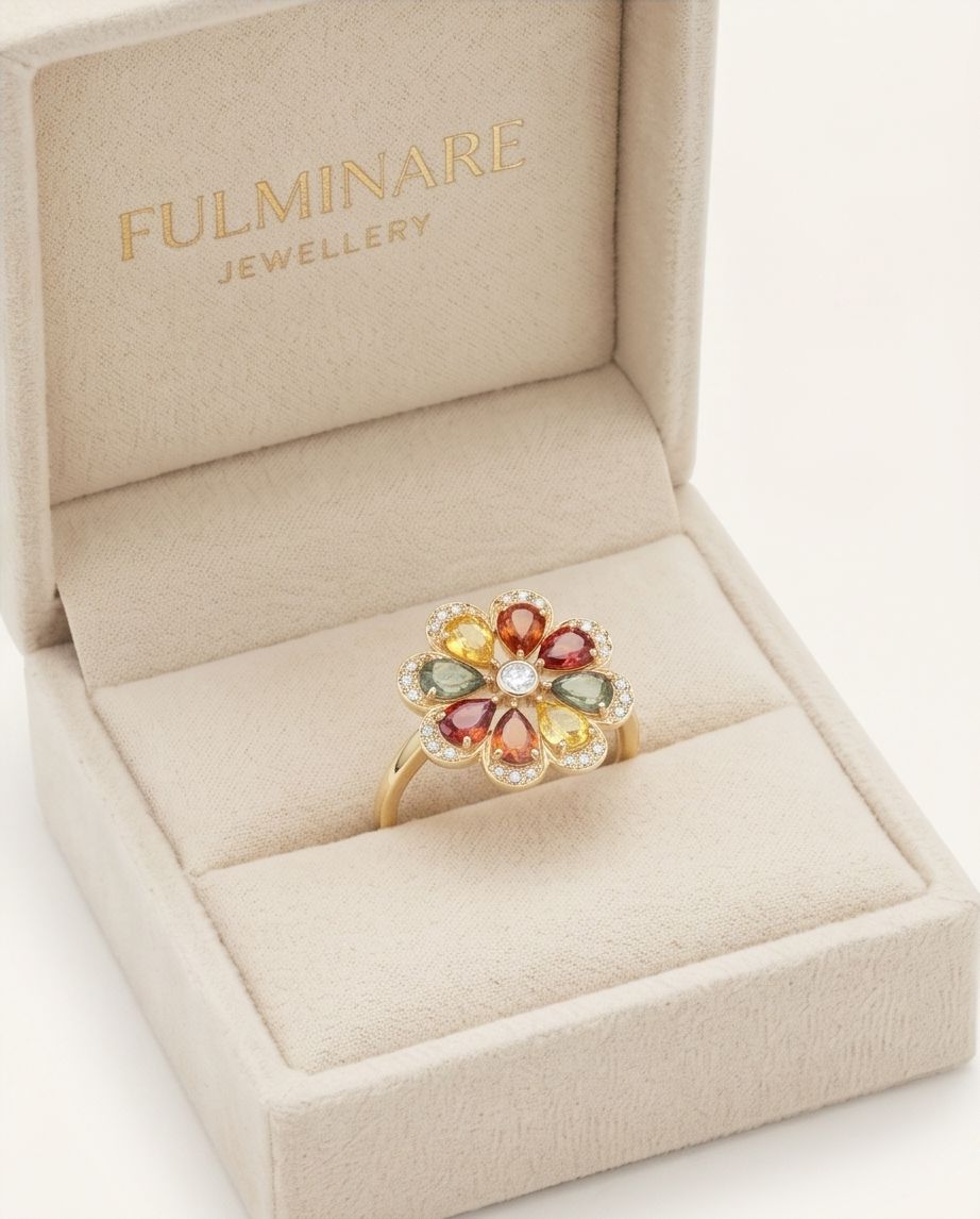 Cluster Petal Ring
