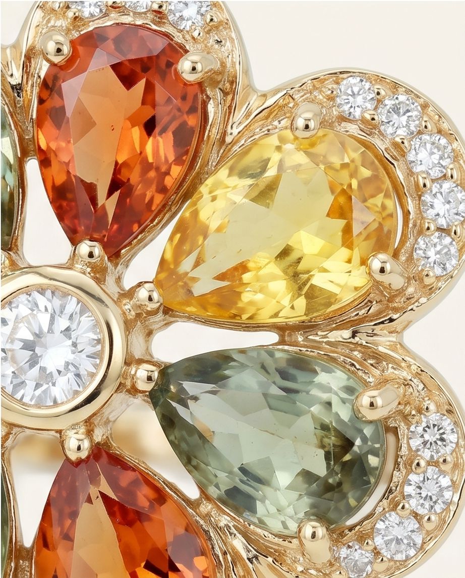 Cluster Petal Ring